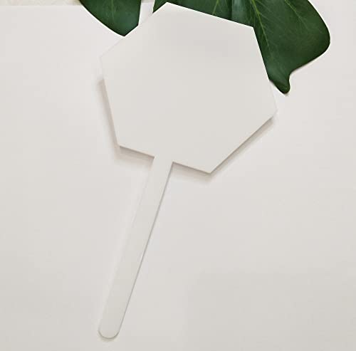 12 STÜCKE Blank Sechseck Acryl Kuchen Topper, Personalisierte Kuchen Topper, DIY Kuchen Topper, Kuchen Topper Rohlinge 12 STÜCKE Blank Sechseck Acryl Kuchen Topper, Personalisierte Kuchen Topper, DIY Kuchen Topper, Kuchen Topper Rohlinge von MEYA