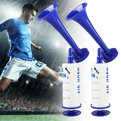 Gashupe Lufthorn Handball, 2pcs Megafon Lautsprecher, Einziehbare Mini Megaphon, Tröten, Handheld Air Pumpe Laut Sound Hand Signalhorn Horn Lufthorn für Sports Air Horn Fussball Fanfare Druckluft Horn Gashupe Lufthorn Handball, 2pcs Megafon Lautsprecher, Einziehbare Mini Megaphon, Tröten, Handheld Air Pumpe Laut Sound Hand Signalhorn Horn Lufthorn für Sports Air Horn Fussball Fanfare Druckluft Horn von MEYAGOT