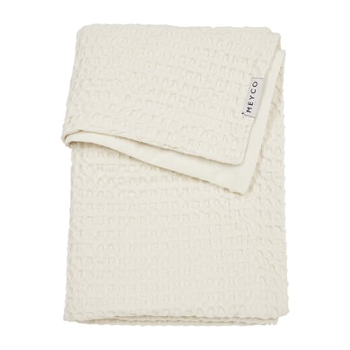 MEYCO Babydecke Waffle Cotton grau 100 x 150 cm von Meyco