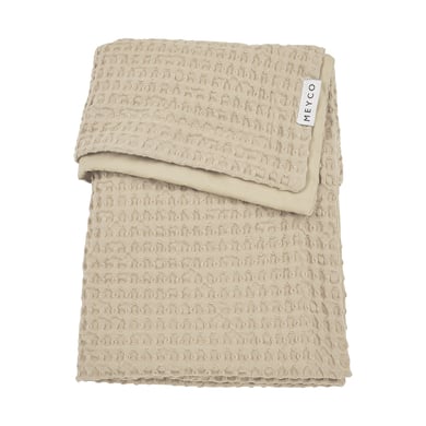 MEYCO Babydecke Waffle Cotton sand 100 x 150 cm von Meyco