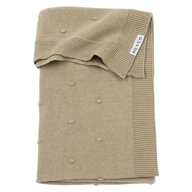 MEYCO Babydecke klein Mini Knots Sand 75 x 100 cm MEYCO Babydecke klein Mini Knots Sand 75 x 100 cm von Meyco