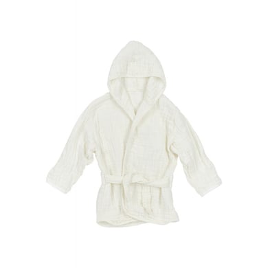 MEYCO Bademantel Musslin Uni Offwhite von Meyco