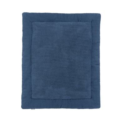 MEYCO Laufgittereinlage Waffel teddy - Indigo - 80 x 100 cm von MEYCO