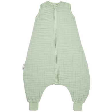MEYCO Schlafoverall Jumper Musslin Uni soft green MEYCO Schlafoverall Jumper Musslin Uni soft green von Meyco