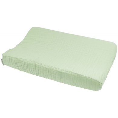 MEYCO Wickelauflagenbezug Musslin Uni Soft Green 50 x 70 cm von Meyco