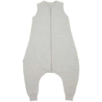 MEYCO Schlafoverall Jumper Muslin Uni prewashed greige von Meyco