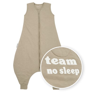 MEYCO Jumper Team no Sleep taupe/offwhite von Meyco