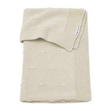 Meyco Babydecke Knots Soft Sand 75 x 100 cm von Meyco