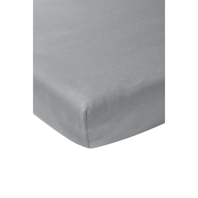 Meyco Jersey Spannbettlaken Grey 140 x 200 cm von Meyco