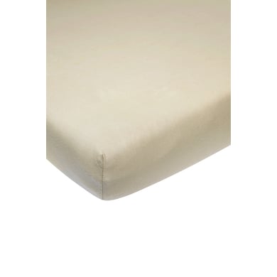 Meyco Jersey Spannbettlaken Sand 140 x 200 cm von Meyco
