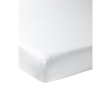 Meyco Jersey Spannbettlaken White 140 x 200 cm von Meyco