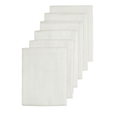 Meyco Musselin Mullwindeln 6er Pack Offwhite von Meyco