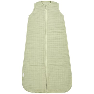 Meyco Musselinschlafsack Pre-washed Uni Soft Olive von Meyco