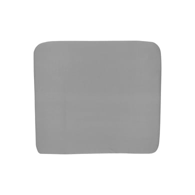 Meyco Wickelauflagenbezug Basic Jersey grau 75x85 cm von MEYCO