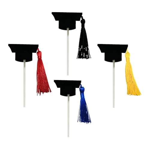MEZHEN Doktorhut Tortendeko Abschluss Kuchen Deko Graduation Cake Topper Glückwunsch Graduation Kuchendeko Bachelor Hut Torte Deko Abschlussfeier Cupcake Topper Cap Dekoration 20 Stück MEZHEN Doktorhut Tortendeko Abschluss Kuchen Deko Graduation Cake Topper Glückwunsch Graduation Kuchendeko Bachelor Hut Torte Deko Abschlussfeier Cupcake Topper Cap Dekoration 20 Stück von MEZHEN