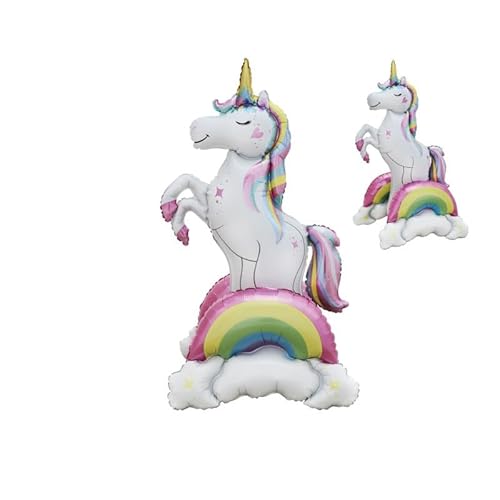 MEZHEN Folienballon Stehend Einhorn Luftballons Regenbogen Unicorn Ballon Einhörner Helium Ballon Kindergeburtstag Deko Geburtstag Babyshower Einhornballon 3 Stück MEZHEN Folienballon Stehend Einhorn Luftballons Regenbogen Unicorn Ballon Einhörner Helium Ballon Kindergeburtstag Deko Geburtstag Babyshower Einhornballon 3 Stück von MEZHEN
