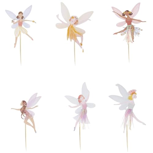 MEZHEN Tortendeko Fee Kuchen Deko Geburtstag Torte Deko Fairy Cake Topper Muffin Feen Kuchendeko Geburtstagsdeko Kindergeburtstag 48 Stück MEZHEN Tortendeko Fee Kuchen Deko Geburtstag Torte Deko Fairy Cake Topper Muffin Feen Kuchendeko Geburtstagsdeko Kindergeburtstag 48 Stück von MEZHEN