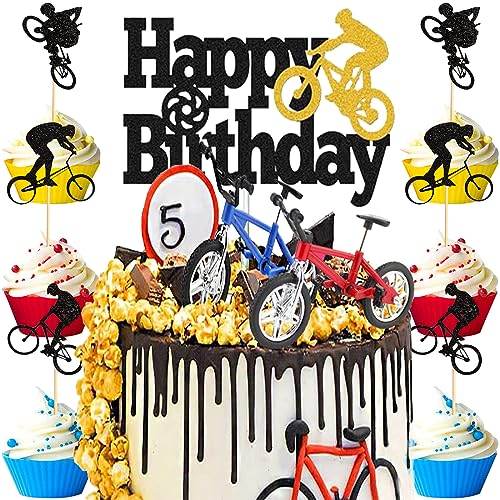 MEZHEN Tortendeko Geburtstag Fahrrad Kuchen Topper Bicycle Geburtstag Kuchendekoration Bike Muffin Deko Torte Happy Birthday Kindergeburtstag Deko 15 Stück MEZHEN Tortendeko Geburtstag Fahrrad Kuchen Topper Bicycle Geburtstag Kuchendekoration Bike Muffin Deko Torte Happy Birthday Kindergeburtstag Deko 15 Stück von MEZHEN