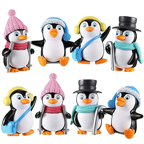 MEZHEN Tortendeko Pinguin Kuchen Deko Geburtstag Weihnachten Tortenaufleger Winter Cake Topper Pinguin Figuren Christmas Deko Kindergeburtstag 8 Stück MEZHEN Tortendeko Pinguin Kuchen Deko Geburtstag Weihnachten Tortenaufleger Winter Cake Topper Pinguin Figuren Christmas Deko Kindergeburtstag 8 Stück von MEZHEN