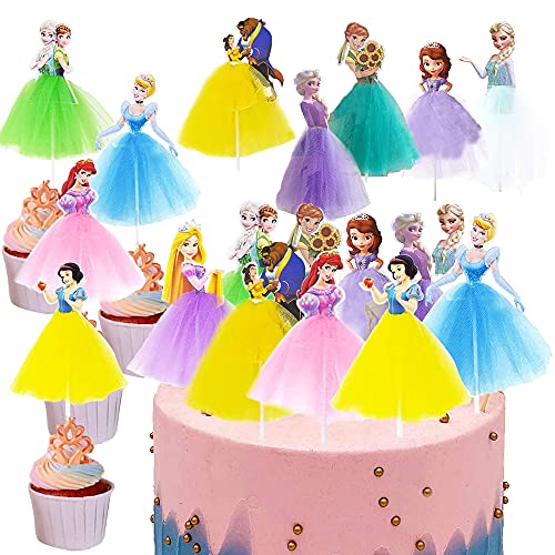 MEZHEN Tortendeko Prinzessinnen Cake Toppers Meerjungfrau Kuchen Dekoration Geburtstag Princess Tortendeko Geburtstag Mädchen Kuchen Topper 10 pcs MEZHEN Tortendeko Prinzessinnen Cake Toppers Meerjungfrau Kuchen Dekoration Geburtstag Princess Tortendeko Geburtstag Mädchen Kuchen Topper 10 pcs von MEZHEN