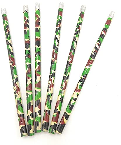 12x Bleistifte Camouflage Mitgebsel Kindergeburtstag 12x Bleistifte Camouflage Mitgebsel Kindergeburtstag von MEger