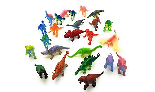7 cm groß bunt Farben Mitgebsel Kindergeburtstag Neu 12 Dinosaurier Dino ca 