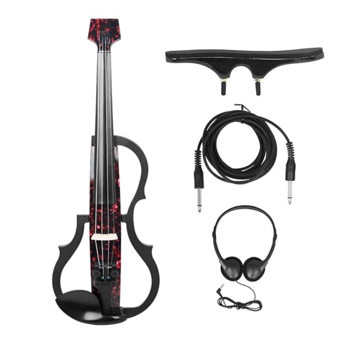 Erwachsene Violine 4/4 Elektrische Violine mit Kopfhörer für Anfänger (1) von MFGSDFR