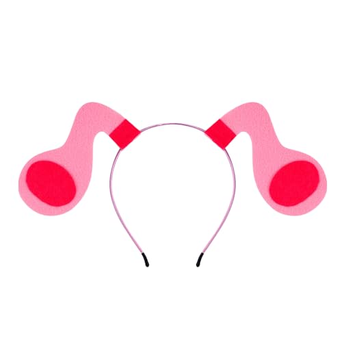 MFUOE Hundeohren-Haarreif, Cartoon-Kopfschmuck, Tier-Kostüm, Party-Requisite, Karneval, Cosplay, Party-Zubehör für Erwachsene und Kinder, Halloween-Kostüm, Rosa MFUOE Hundeohren-Haarreif, Cartoon-Kopfschmuck, Tier-Kostüm, Party-Requisite, Karneval, Cosplay, Party-Zubehör für Erwachsene und Kinder, Halloween-Kostüm, Rosa von MFUOE