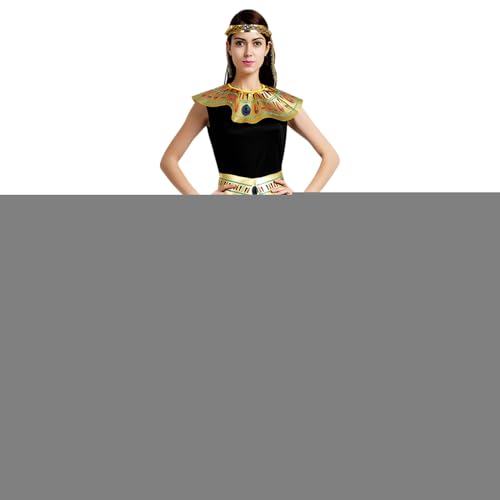MFYOUPK Ägyptische Outfits für Damen – Maskerade-Kostüm für Halloween, Halloween-Kleidung für Erwachsene, Bühnenaufführung, Cosplay-Enthusiasten, Damen, Herren, Schule, Events, Geburtstagsparty von MFYOUPK