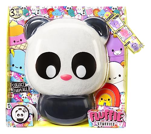 Fluffie Stuffiez Große Sammelplüschfigur - PANDA - Überraschung beim Auspacken mit ASMR Fidget DIY Fellabziehen, Ultrasofter Flaum - ideal für Kinder ab 4 Jahren, Weiß Fluffie Stuffiez Große Sammelplüschfigur - PANDA - Überraschung beim Auspacken mit ASMR Fidget DIY Fellabziehen, Ultrasofter Flaum - ideal für Kinder ab 4 Jahren, Weiß von Fluffie Stuffiez
