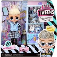 MGA 584131EUC - L.O.L. Surprise Tweens Masquerade Party, MAX WONDER, Modepuppe mit 20 Überraschungen, 16,5 cm von MGA Entertainment