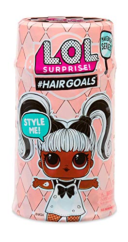 MGA Entertainment 556220E7C L.O.L. Surprise Hair Goals, Püppchen mit frisierbaren Haaren und Accessoire, Sortiert, Mehrfarbig von MGA Entertainment