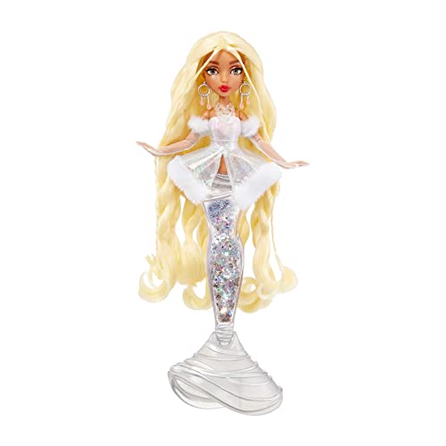 Mermaze Mermaidz Winter Waves - Gwen - Meerjungfrauen-Puppe, Flosse mit Farbwechsel, Schwanz mit Glitzerfüllung und Accessoires - Für Kinder und Sammler ab 4 Jahren Mermaze Mermaidz Winter Waves - Gwen - Meerjungfrauen-Puppe, Flosse mit Farbwechsel, Schwanz mit Glitzerfüllung und Accessoires - Für Kinder und Sammler ab 4 Jahren von MERMAZE MERMAIDZ