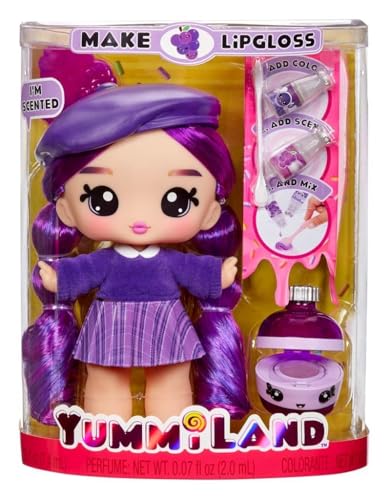 MGA Entertainment Yummiland L Doll + Lipgloss Pet Purple von MGA Entertainment