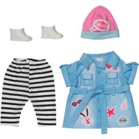 Zapf 835258 BABY born Deluxe Jeans Kleid 43cm von MGA Zapf Creation GmbH