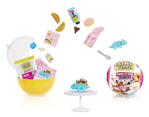 MGA Miniverse Make It Mini Diner Series 4 - Mini-Sammlerstücke, Blindverpackung, Kunstharz-Bastelspiel, Nachgebildete Lebensmittel, Für Sammler & Kinder ab 8, Nicht ESSBAR MGA Miniverse Make It Mini Diner Series 4 - Mini-Sammlerstücke, Blindverpackung, Kunstharz-Bastelspiel, Nachgebildete Lebensmittel, Für Sammler & Kinder ab 8, Nicht ESSBAR von MGA's Miniverse