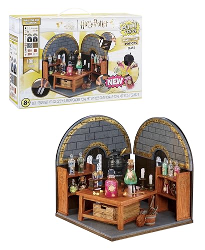 MGA's Miniverse Make It Mini Potions Class - Harry Potter Mini-Sammlerstücke, Bausatz, Mehr als 100 Teile, Harz-Bastelset, Nachgemachte Zaubertränke, für Sammler & Kinder ab 8 Jahre, Nicht ESSBAR MGA's Miniverse Make It Mini Potions Class - Harry Potter Mini-Sammlerstücke, Bausatz, Mehr als 100 Teile, Harz-Bastelset, Nachgemachte Zaubertränke, für Sammler & Kinder ab 8 Jahre, Nicht ESSBAR von MGA's Miniverse