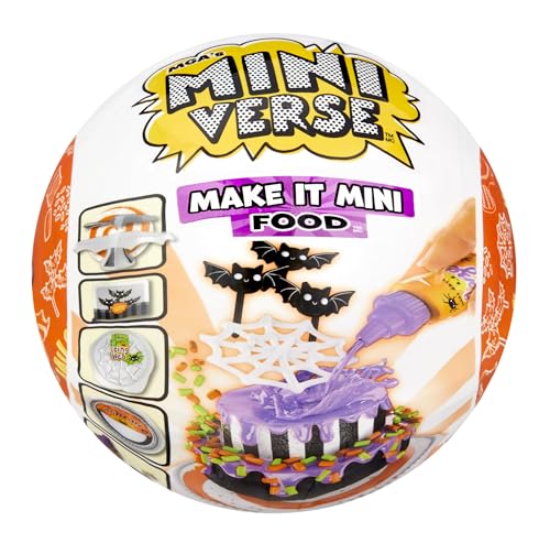 MGA's Miniverse Make It Mini Food Halloween Serie 2 - Beetlejuice Beetlejuice Mini Diner Sammlerstücke, Blindverpackung, DIY Nachbildung, Kunstharzspielzeug, für Sammler und Kinder ab 8, NICHT ESSBAR von MGA's Miniverse