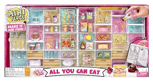MGA's Miniverse Make It All You Can Eat - DIY Kunstharzspiel - Replika Lebensmittel Sammlerstücke - Nicht essbar - Geeignet für Kinder ab 8 Jahren und Sammler MGA's Miniverse Make It All You Can Eat - DIY Kunstharzspiel - Replika Lebensmittel Sammlerstücke - Nicht essbar - Geeignet für Kinder ab 8 Jahren und Sammler von MGA's Miniverse