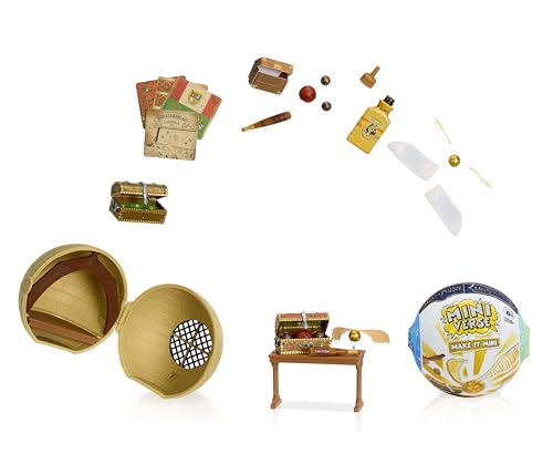 MGA's Miniverse Make It Mini Back to Hogwarts - Harry Potter Mini-Sammlerstücke, Geheimnisvolle Blindverpackung, Kunstharz-Bastelspiel, Nicht ESSBAR - Für Sammler ab 8 Jahre von MGA's Miniverse