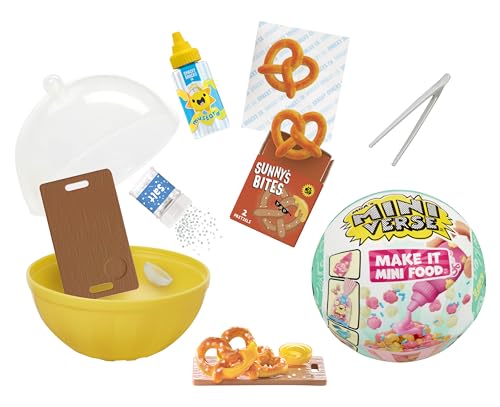 MGA's Miniverse Make It Mini Food Cafe Serie 2 - DIY Food Cafe Playset mit UV-Licht, Blindverpackung, nachgebildeten Lebensmittelzutaten und Harz - nicht essbar - geeignet für Kinder ab 8 Jahren MGA's Miniverse Make It Mini Food Cafe Serie 2 - DIY Food Cafe Playset mit UV-Licht, Blindverpackung, nachgebildeten Lebensmittelzutaten und Harz - nicht essbar - geeignet für Kinder ab 8 Jahren von MGA's Miniverse