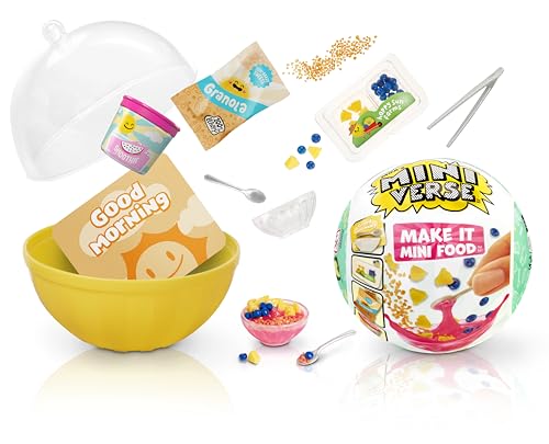 MGA's Miniverse Make It Mini Food - Café Serie 3 - Mini-Sammlerstücke in Geheimnisvoller Blindverpackung - Kunstharz-Bastelspiel, Lebensmittelnachbildung, NICHT ESSBAR - Für Sammler ab 8 Jahren von MGA's Miniverse