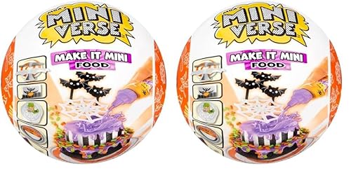 MGA's Miniverse Make It Mini Food Halloween Serie 2 - Beetlejuice Beetlejuice Mini Diner Sammlerstücke, Blindverpackung, DIY Nachbildung, Kunstharzspielzeug, für Sammler und Kinder ab 8, Nicht ESSBAR MGA's Miniverse Make It Mini Food Halloween Serie 2 - Beetlejuice Beetlejuice Mini Diner Sammlerstücke, Blindverpackung, DIY Nachbildung, Kunstharzspielzeug, für Sammler und Kinder ab 8, Nicht ESSBAR von MGA's Miniverse
