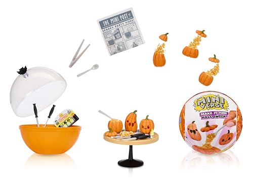 MGA's Miniverse Make It Mini Halloween 2025 - Mini-Sammlerstücke, Geheimnisvolle Blindverpackung, Gruseln, Halloween, Kunstharz-Basteln, Lebensmittelnachbildungen, Nicht ESSBAR - Sammler ab 8 Jahre MGA's Miniverse Make It Mini Halloween 2025 - Mini-Sammlerstücke, Geheimnisvolle Blindverpackung, Gruseln, Halloween, Kunstharz-Basteln, Lebensmittelnachbildungen, Nicht ESSBAR - Sammler ab 8 Jahre von MGA's Miniverse
