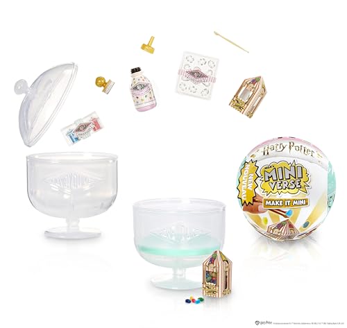 MGA's Miniverse Make It Mini Honeydukes - Harry Potter Mini-Sammlerstücke, Geheimnisvolle Blindverpackung, Kunstharz-Bastelspiel, Nachgebildete Lebensmittel, Für Sammler & Kinder ab 8, Nicht ESSBAR MGA's Miniverse Make It Mini Honeydukes - Harry Potter Mini-Sammlerstücke, Geheimnisvolle Blindverpackung, Kunstharz-Bastelspiel, Nachgebildete Lebensmittel, Für Sammler & Kinder ab 8, Nicht ESSBAR von MGA's Miniverse