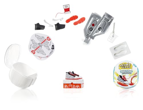 MGA`s Miniverse Make It Sneakers Mini Collectibles - Mini-Sammlerstücke in Geheimnisvoller Blindverpackung, DIY, Basteln, Nachbildungen, Mode, Sneakers, Nicht ESSBAR - Für Sammler ab 8 Jahren von MGA's Miniverse