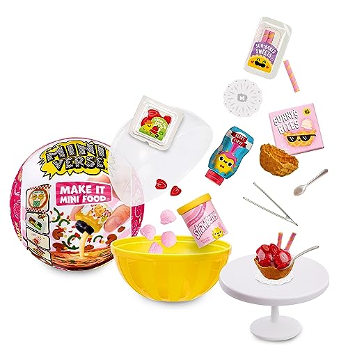 MGA's Miniverse Serie 2 Make It Mini Food Diner - DIY Food Playset mit UV-Licht, nachgebildeten Lebensmittelzutaten, Blindverpackung und Harz - nicht essbar - für Kinder ab 8 Jahren MGA's Miniverse Serie 2 Make It Mini Food Diner - DIY Food Playset mit UV-Licht, nachgebildeten Lebensmittelzutaten, Blindverpackung und Harz - nicht essbar - für Kinder ab 8 Jahren von MGA's Miniverse