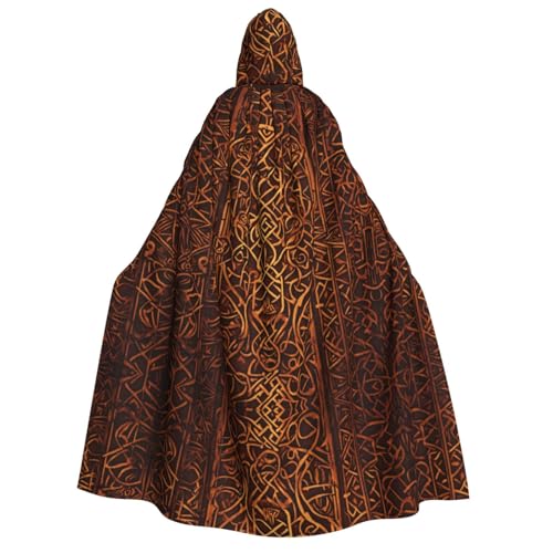 MGGAklp Umhang mit Kapuze für Erwachsene, Indianer-Druck, mit Halloween-Umhang, Kostüm, Partyzubehör MGGAklp Umhang mit Kapuze für Erwachsene, Indianer-Druck, mit Halloween-Umhang, Kostüm, Partyzubehör von MGGAklp