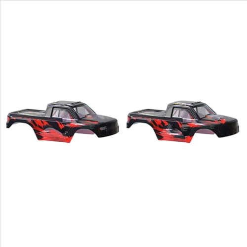Compatible with XLF X-04 1/10 RC Brushless Monster Truck Car Upgrades Parts Modification Accessories 2X Body Shell Cover RC Autozubehör von MGHGFYTAS