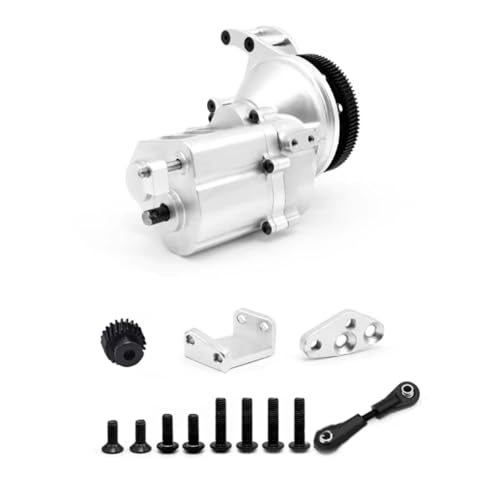 Kompatibel Mit 1/10 RC-Autoteilen RC-Zubehör Für Kletterautos Aus Metall R3 Zweiganggetriebe Mit Zweitem Gang RC Auto Zubehör von MGHGFYTAS